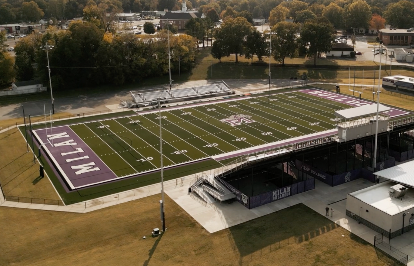 Milan High School Football Field