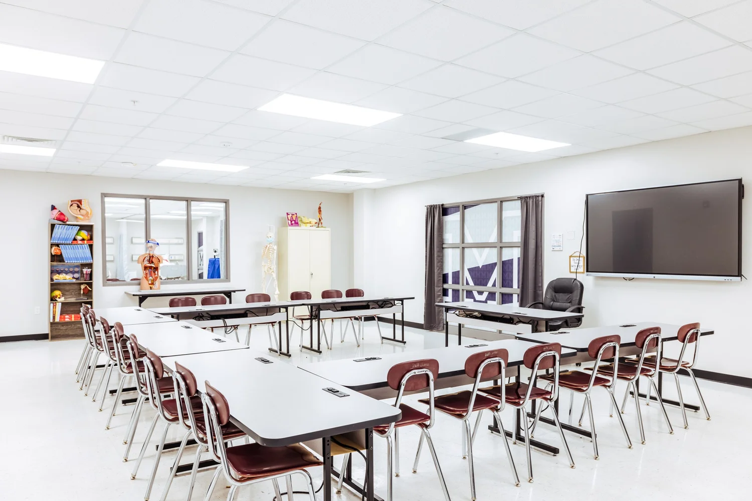 Health Science Classroom CTE_health+sciences+makeover Milan High School