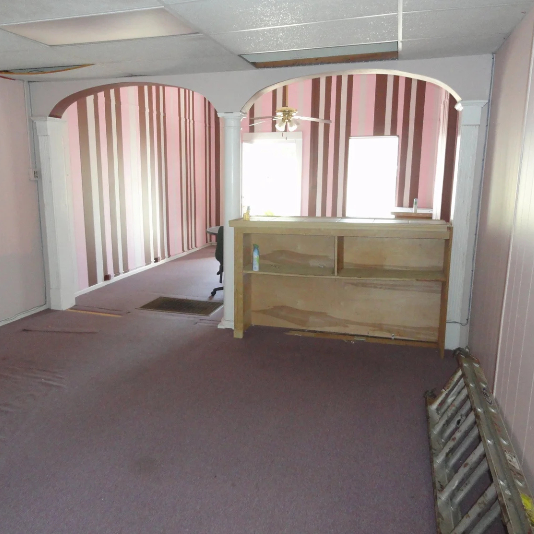 Edward Jones Interior Before